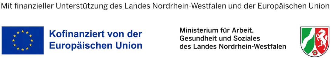 Mit finanzieller Unterstützung des Landes Nordrhein-Westfalen und der Europäischen Union